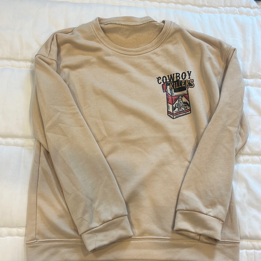 cowboy killers light crewneck
